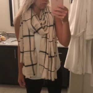 Urban outfitters blanket scarf.  Huge!  So soft